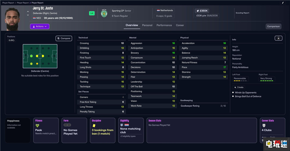 《足球经理26》Steam首发“多半差评” 大量创新但玩家不买账 主机游戏 PC游戏 足球游戏 模拟经营 Unity Steam 足球经理26 STEAM/Epic  第3张