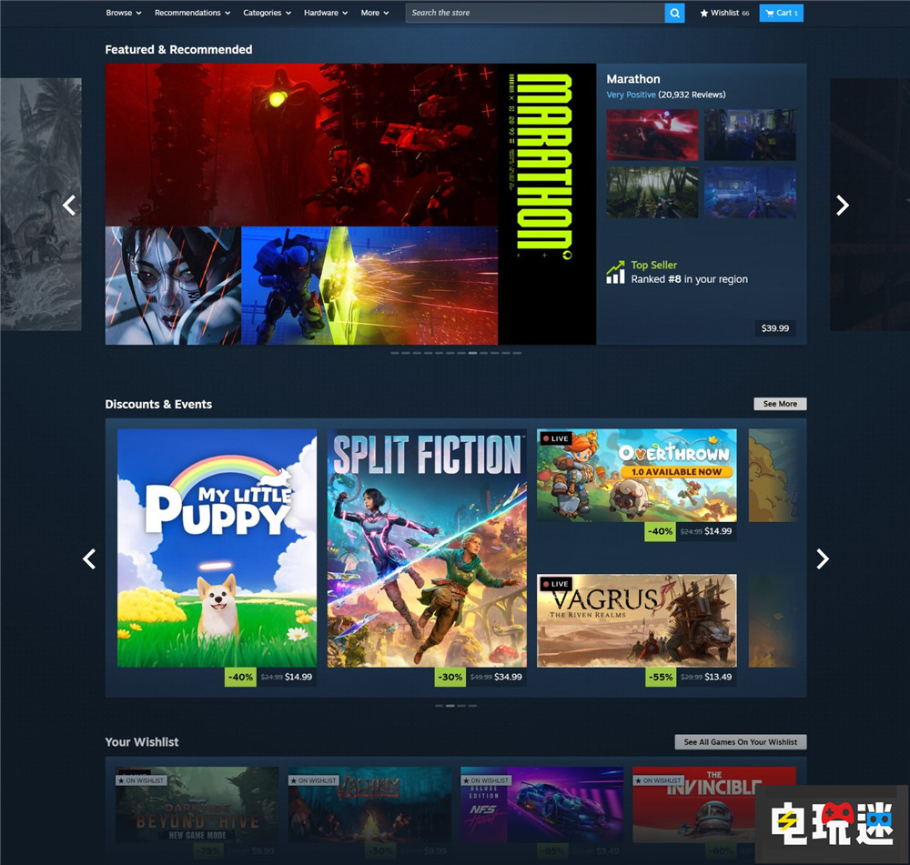 Steam开启新商店页面测试 首页展示功能加强 PC游戏 Valve Steam STEAM/Epic 第2张 Steam开启新商店页面测试 首页展示功能加强 PC游戏 Valve Steam STEAM/Epic 第2张